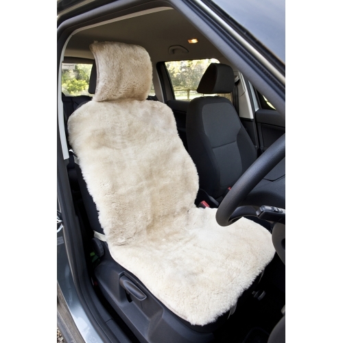 Sheepskin car seat covers - car,